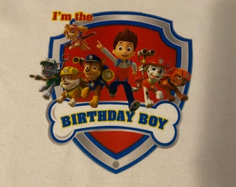 Personalized Birthday Boy T-Shirt, Kid’s T-Shirt,