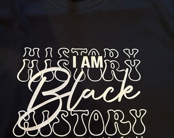 Custom Black History T-Shirts, Unisex Black History Shirts