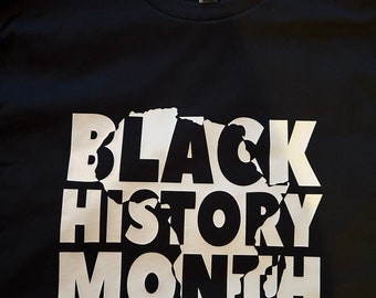 Custom Black History T-Shirts, Unisex Black History Shirts