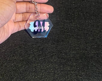 Personalized Initial Keychain
