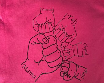 Personalized Mother’s Day T-Shirts!