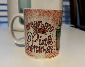 Custom Christmas Mug, Mug Stocking Stuffer, Custom Printed Gift