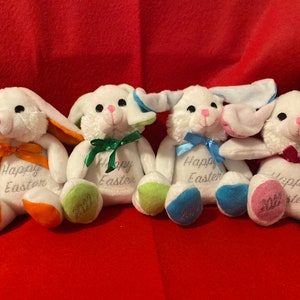 Personalized Easter Bunny, Easter Basket Decorations