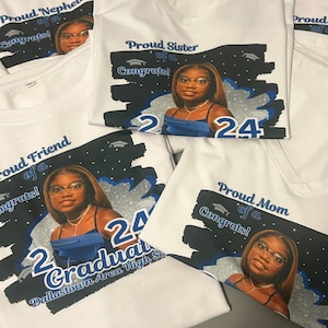Custom Printed Graduation Shirts, Graduation 2024, Graduation T ...