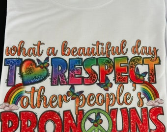 Custom Printed Pride Month T-Shirt, LGBTQ+ Shirt, Unisex T-Shirt