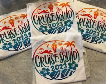 Custom Printed Cruise T-Shirts, Vacation Shirts, Cruise Ship Shirts