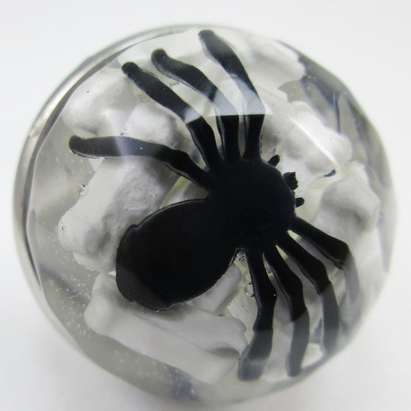 Spider and Bones Resin Ring