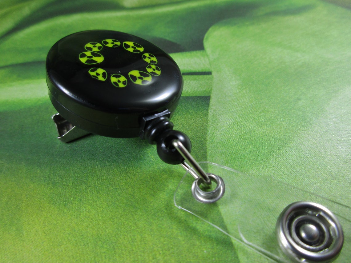 Radiation Badge Reel - Etsy