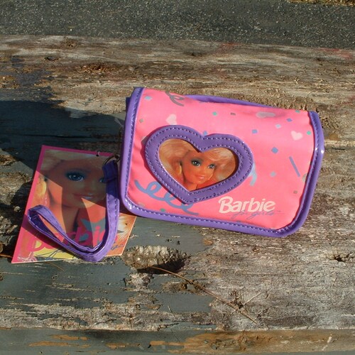 Vintage Barbie for Girls Pyramid Handbags Confetti Pink and - Etsy