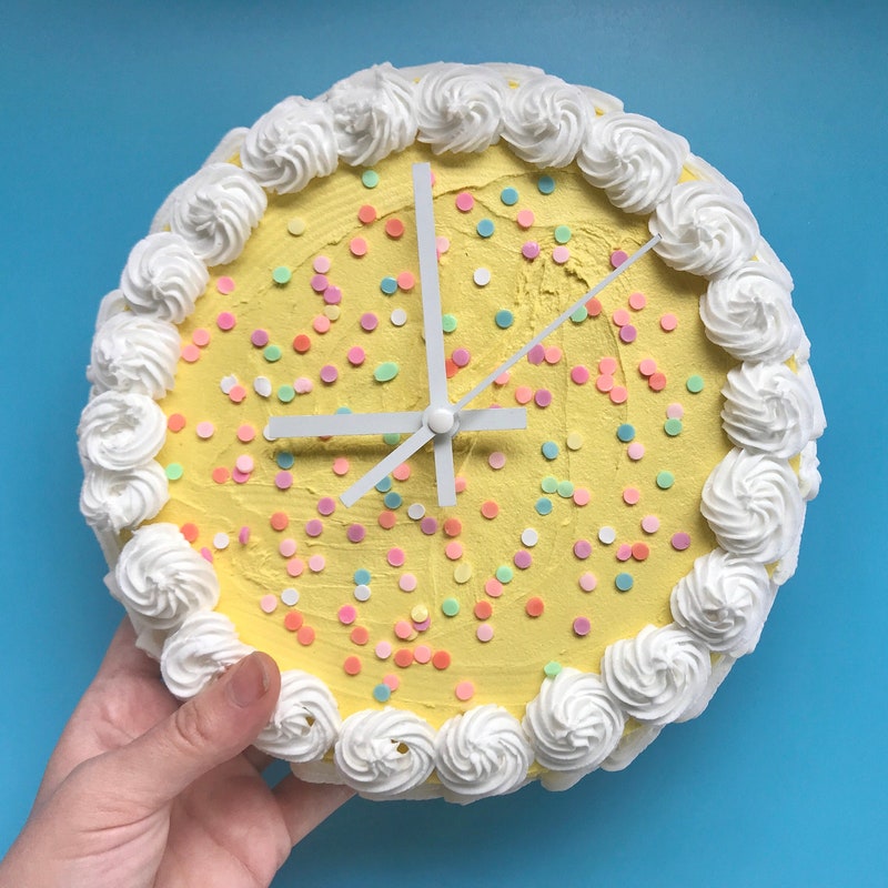 Fake Cake Clock - Etsy Canada