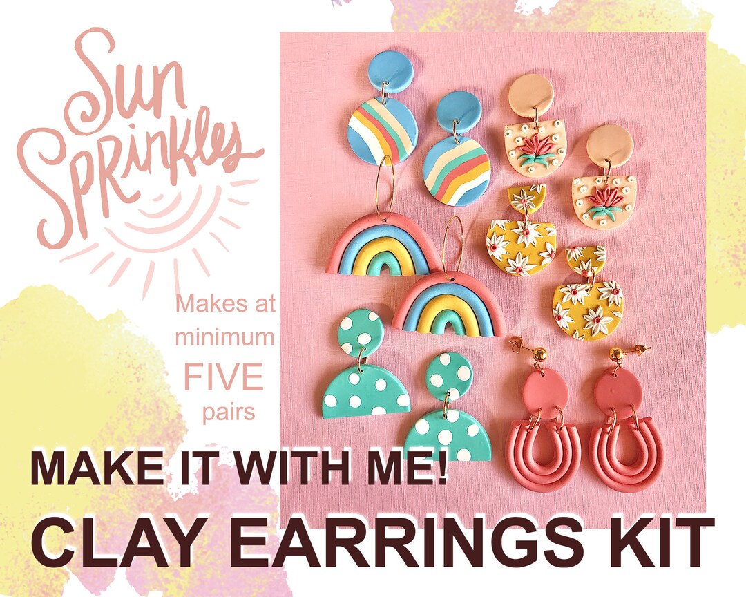 Making Polymer Clay Earrings: Essential Techniques and 20 Step-By-Step Beginner Jewelry Projects [Book]