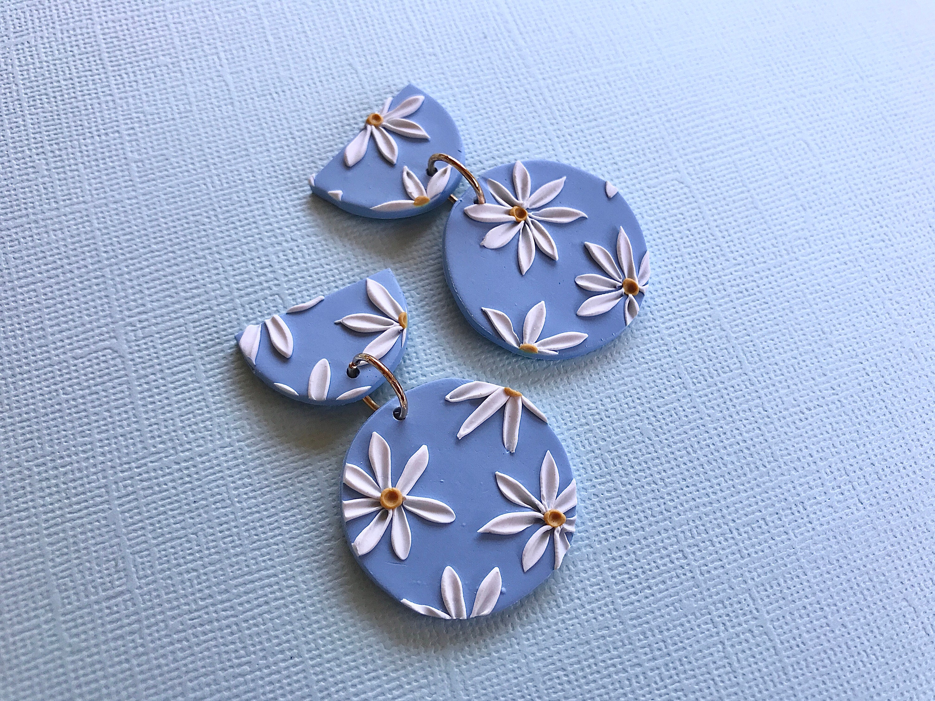 Daisy Earrings/ Flower Earrings/ Floral Earrings/ Daisy Etsy