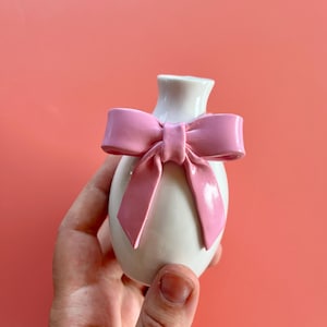 Carol Cassisa Bow Bud Vase main image 1