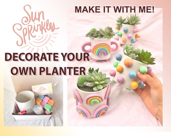 Art Kit Passion| Succulents Art Set 3D for Home Wall Decor | Craft Kits for  Adults and Teen | Craft Box with Modeling Clay for Succulents | Hobby Kits