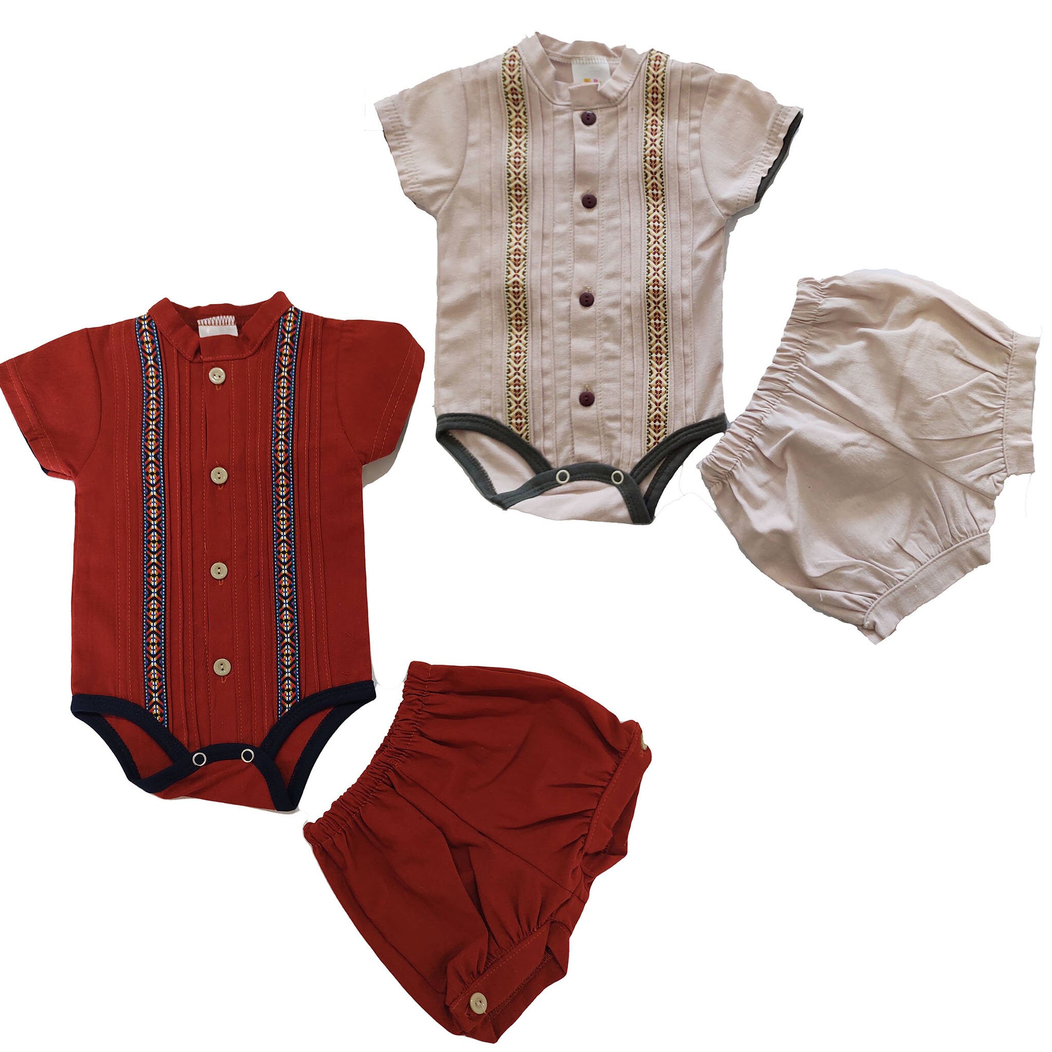 Baby guayabera onesie 2025