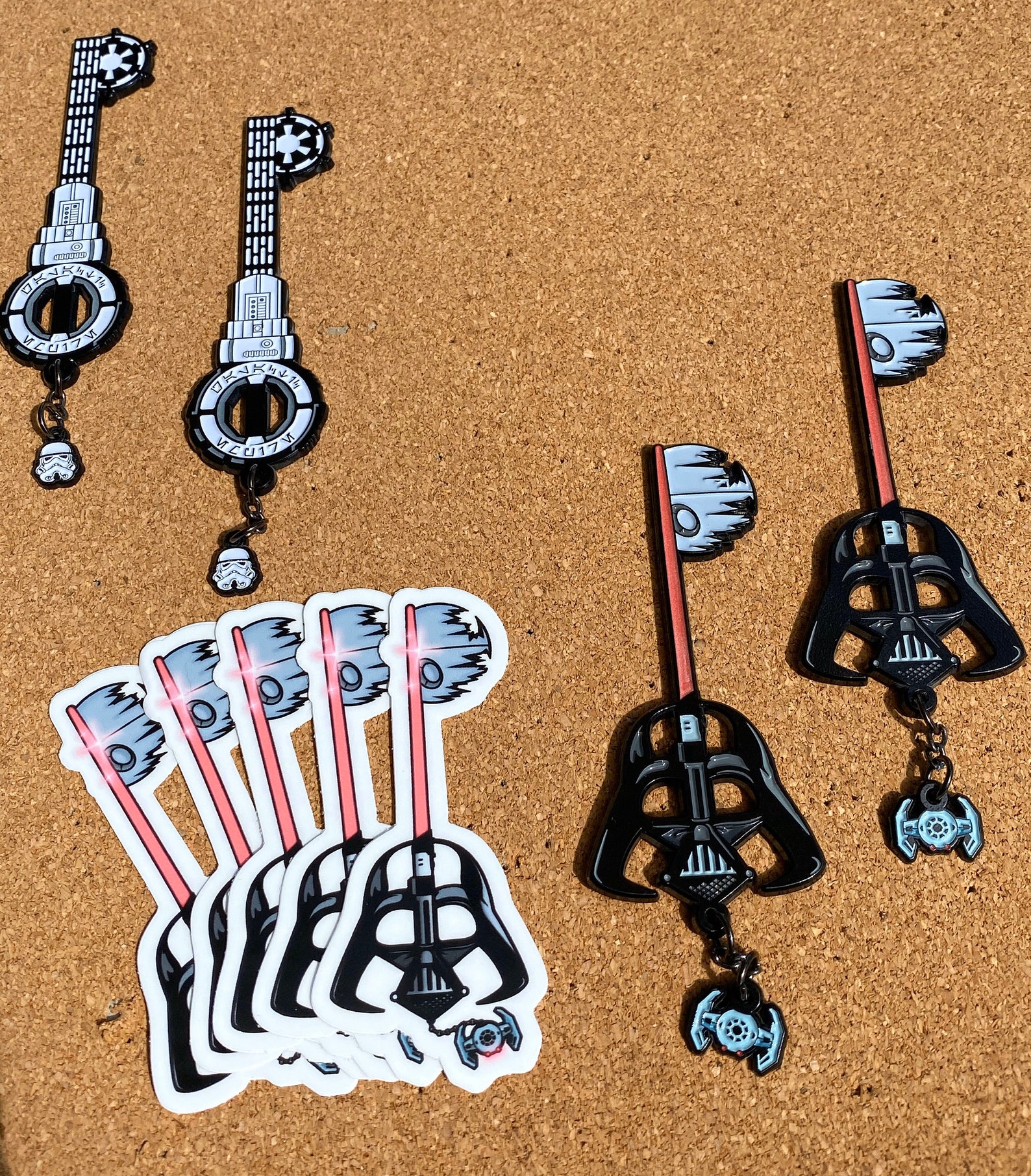 Dark Lord Keyblade Lightsaber Die Cut Sticker inspired by Star Etsy