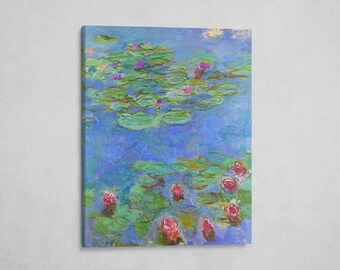 Monet Ninfee Stampa/Tela, Stampe d'arte e Riproduzioni di poster