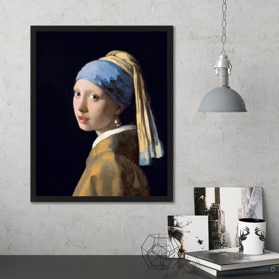 Girl with a Pearl Earring by Johannes Vermeer 1665 Vermeer | Etsy