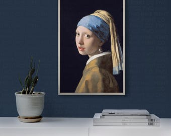 Girl with Pearl Earring Print | Vermeer Fine Art Reproduction
