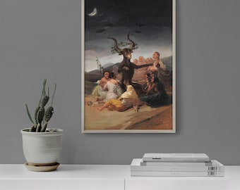 Francisco Goya Witches' Sabbath Art Print | Canvas, Fine Art Prints & Poster Reproductions