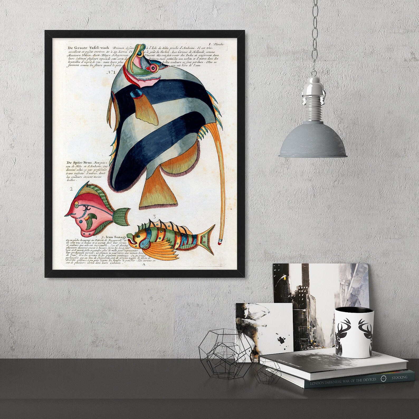 Fish Wall Art Bathroom Wall Decor Kitchen Wall Decor Beach - Etsy