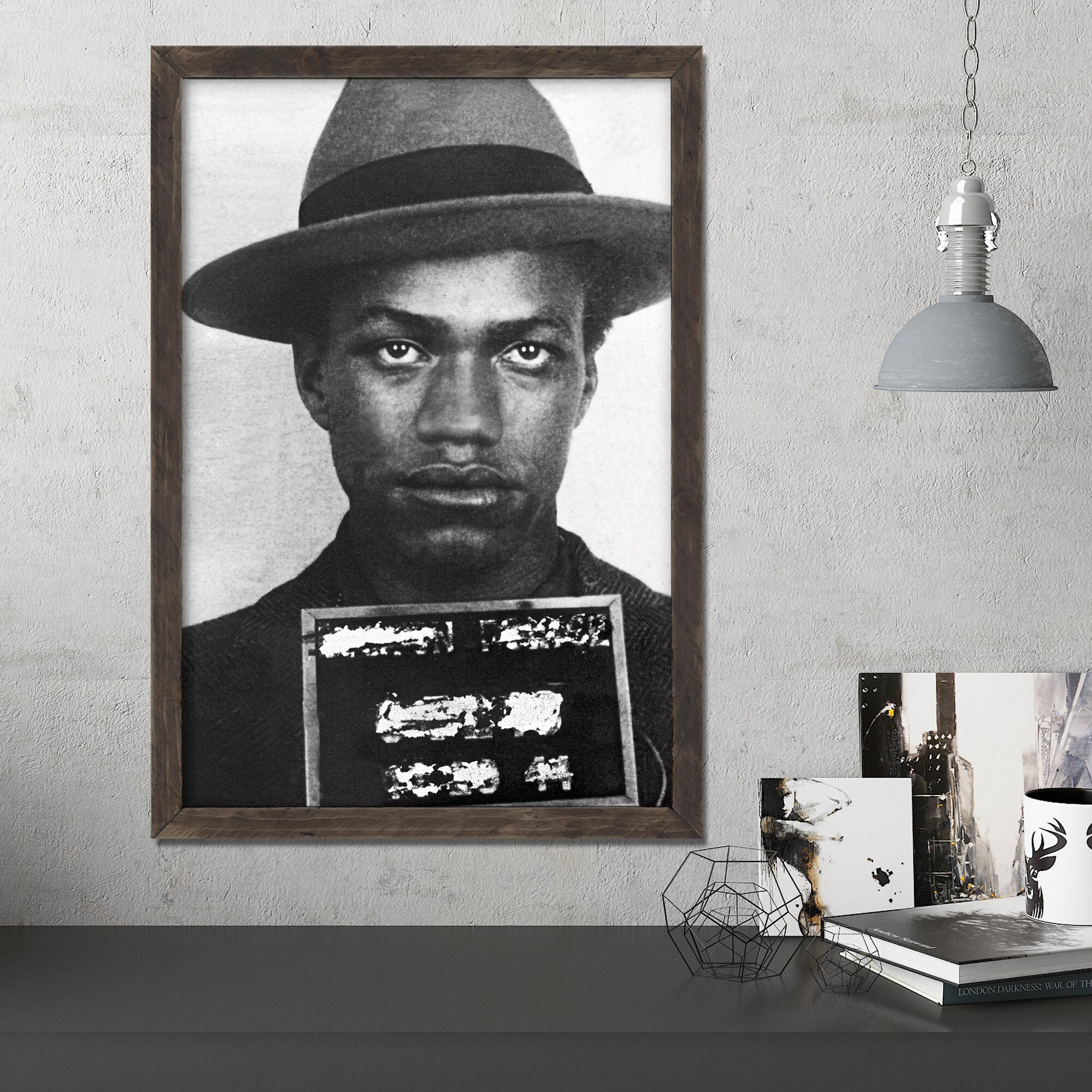Malcolm X Mugshot Wall Art Print Malcolm X Poster Famous | Etsy