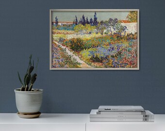 Van Gogh Garden at Arles Art Print | Canvas, Fine Art Prints & Poster Reproductions