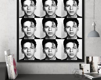 Frank Sinatra Mugshot Pop Art Print | Celebrity Poster