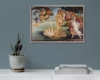 Birth of Venus Print | Botticelli Renaissance Art Reproduction