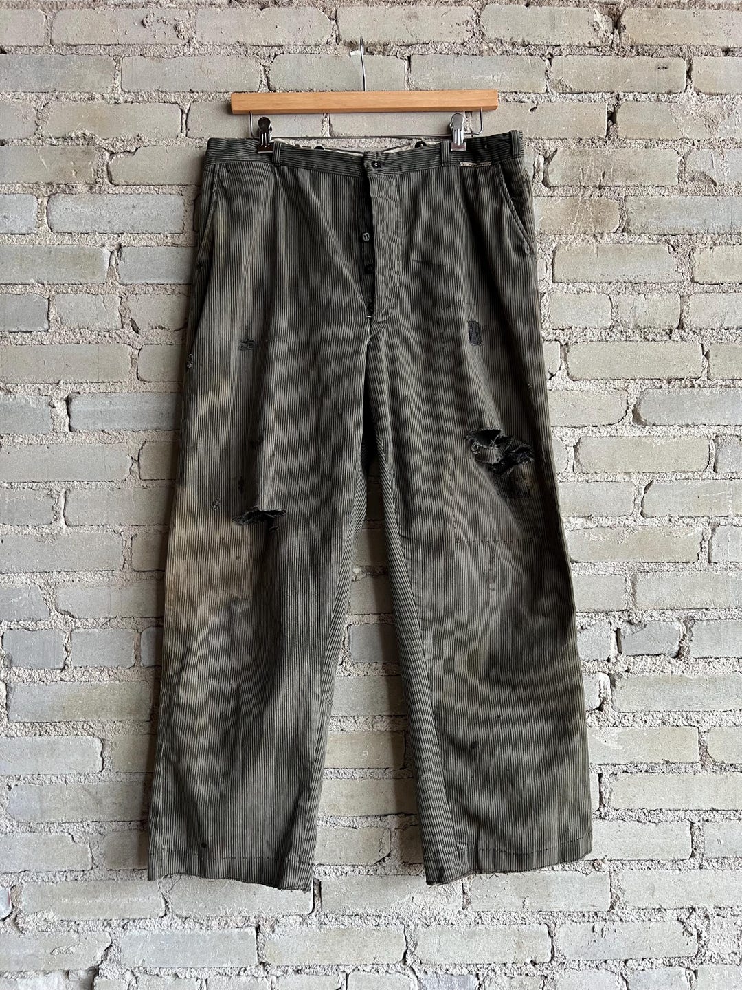 パンツ Early 40s Lee WORK TROUSERS SALT&PEPPER Early 40s Lee WORK TROUSERS SALT&PEPPER パンツ