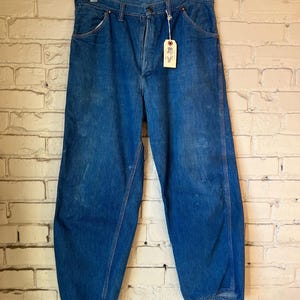 60s PENNEY’S BIGMAC Work Pants Vintage 60s 70s Big Mac Men's 36x28 JC Penney Khaki Army