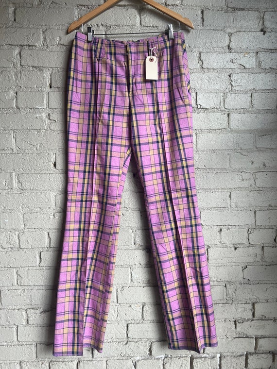 Lavender deals plaid pants