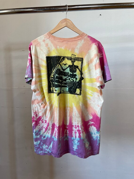 Med / 1991 Grateful Dead Summer Tour T-Shirt / Ma… - image 4