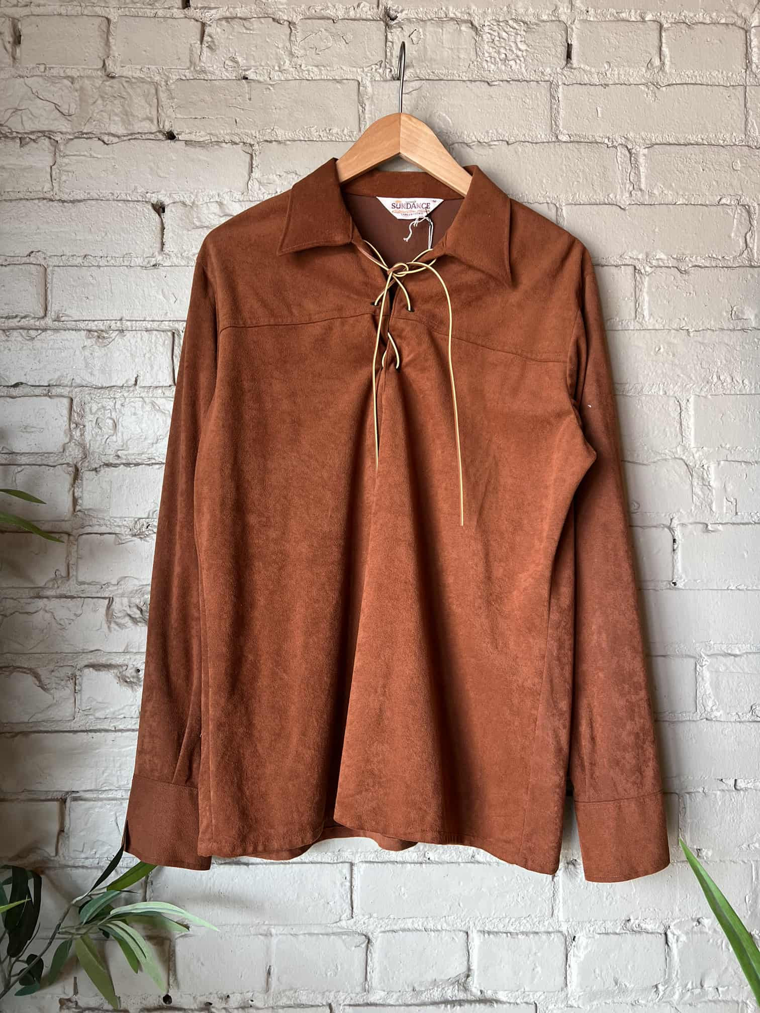Laced Suede Shirt - Etsy