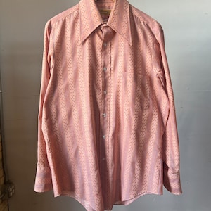 Med Large, 1970s Concepts by Arrow Long Sleeve Button Down Shirt, Vintage, N