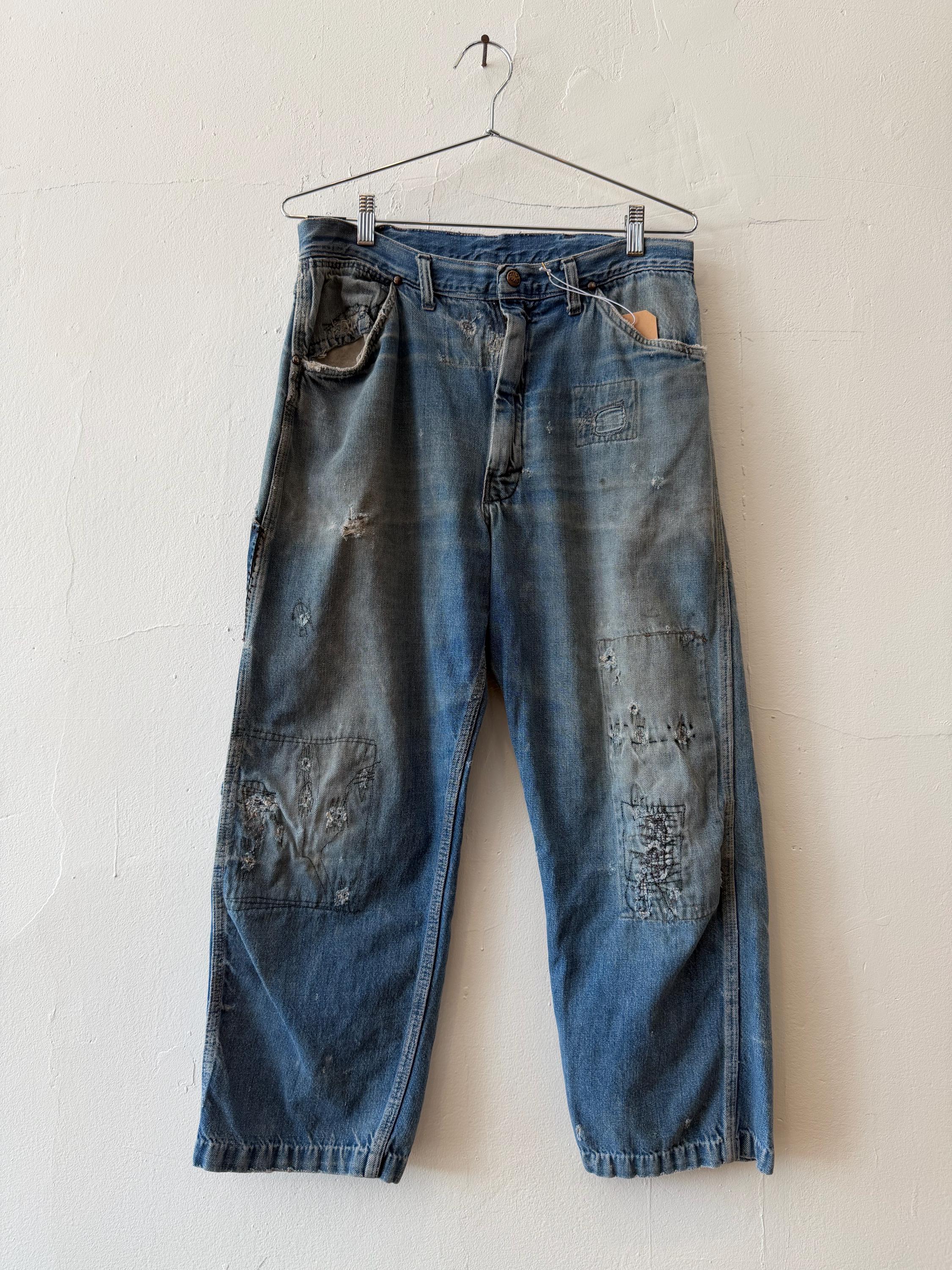 50s Work Jeans - Etsy