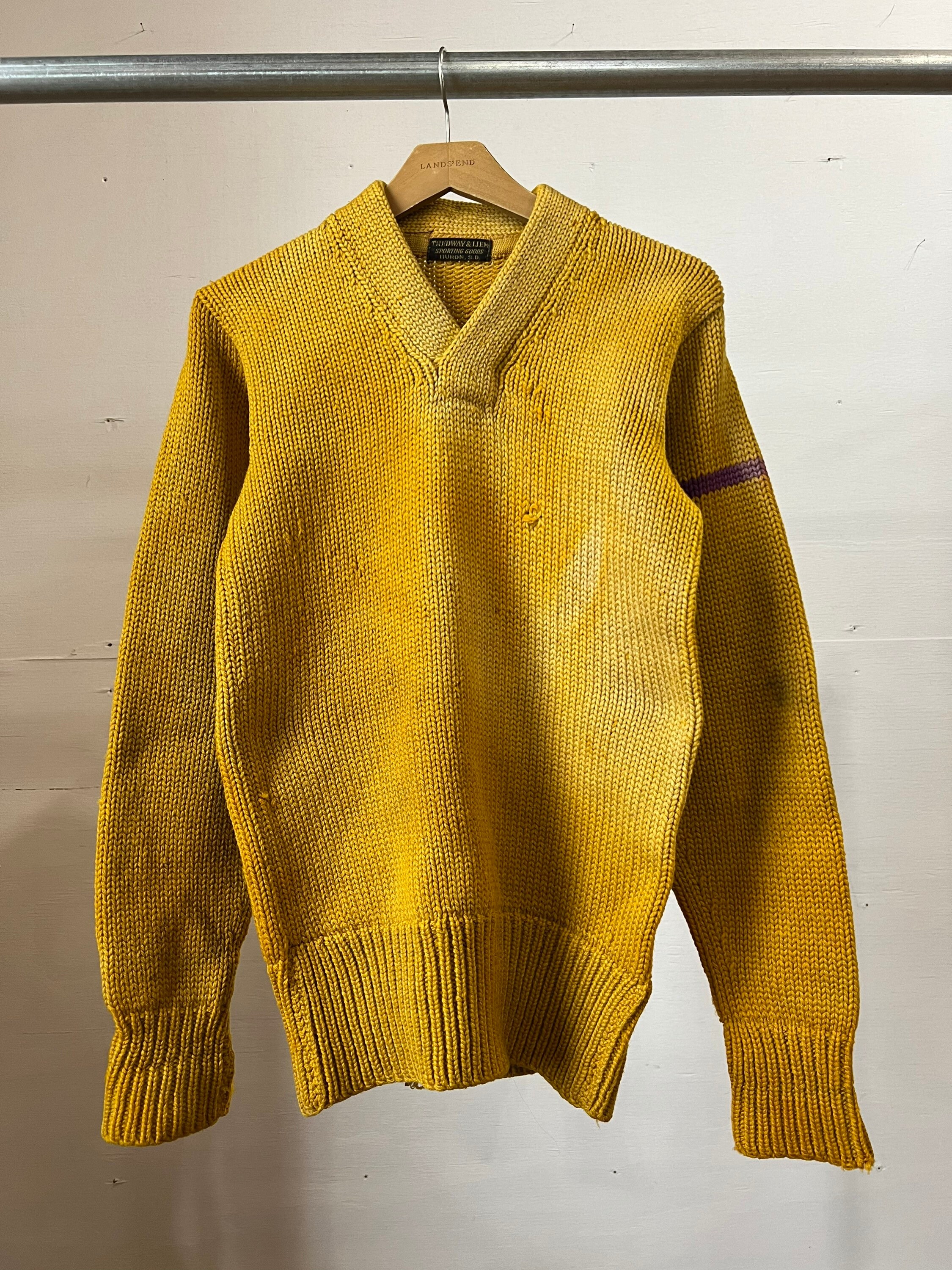 Small, 1920s 1930s V Neck Wool Sweater, Yellow, as is S3 - Etsy Israel
