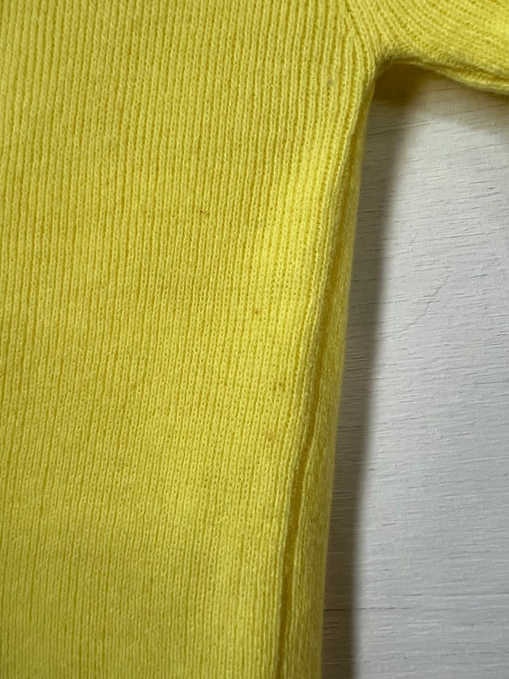 Sm, 1970s Knit Cardigan Short Sleeve, Summer, Cut… - image 2