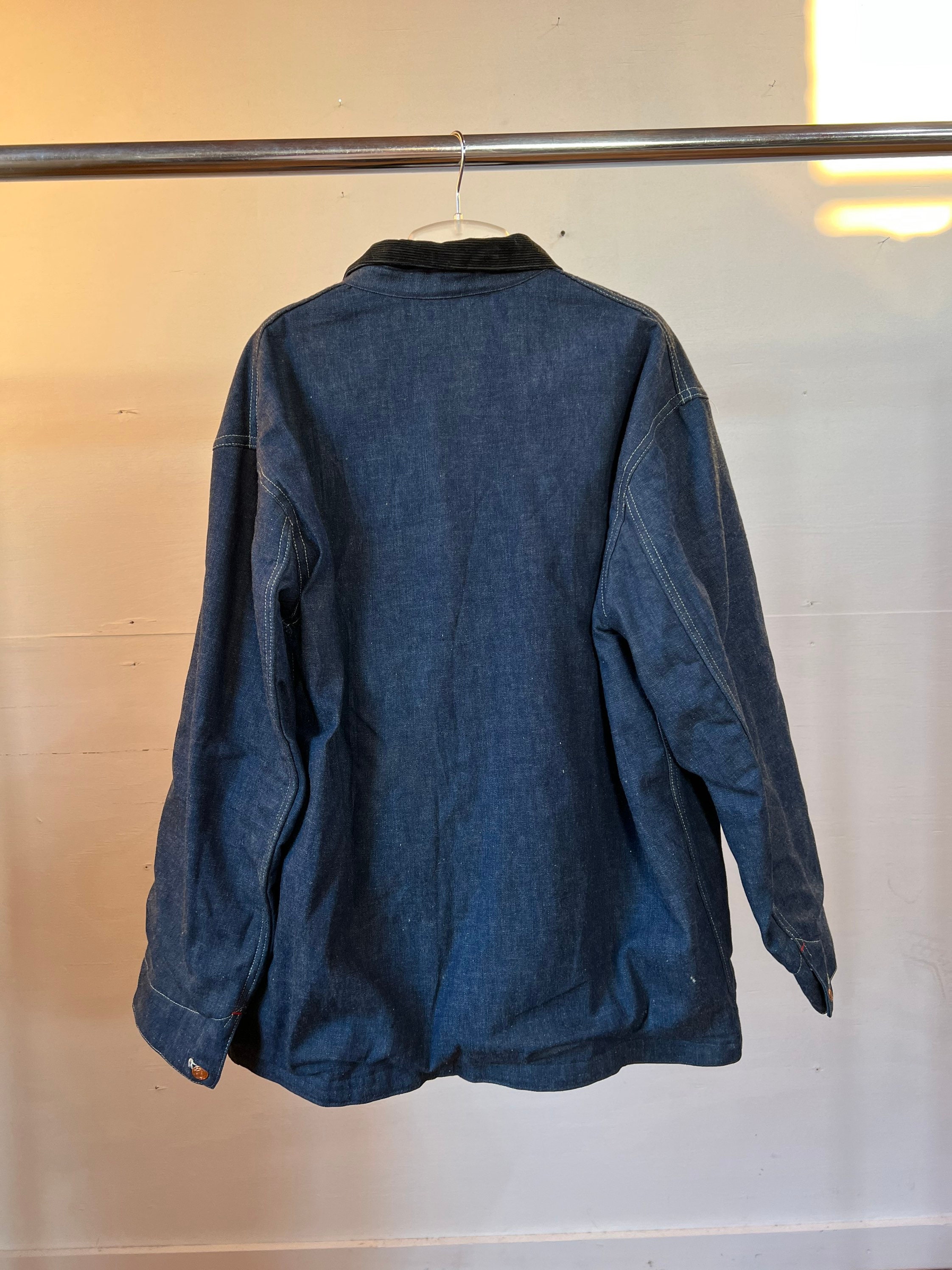 XL XXL / 1960s Deadstock Blue Bell Chore Jacket / Workwear / Blanket Lined  - Etsy