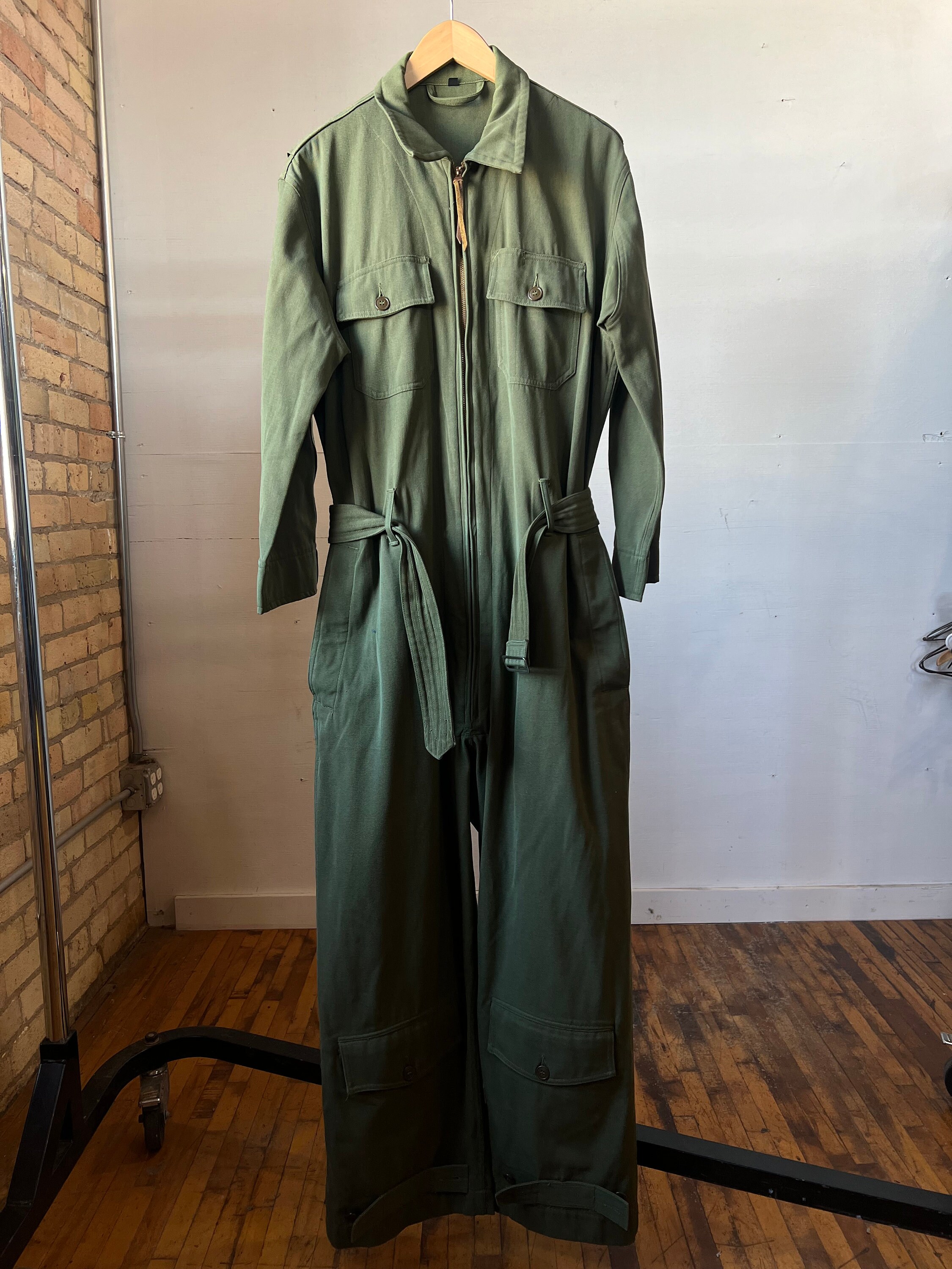 WW2 Wool Twill US ARMY Air Force Flying Coverall Suit USAF Etsy UK
