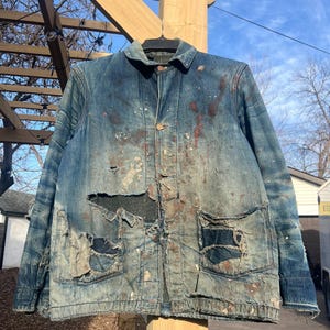 Vintage Montgomery Ward Jacket Denim - Etsy Vintage Montgomery Ward Jacket Denim - Etsy
