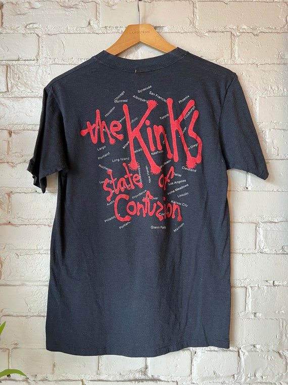 Small, 1980s 1983 The Kinks State of Confusion To… - image 4