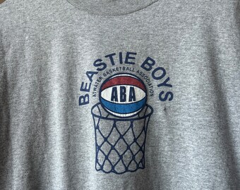 Vintage 90s BEASTIE BOYS Atwater Basketball Association Rap Tee