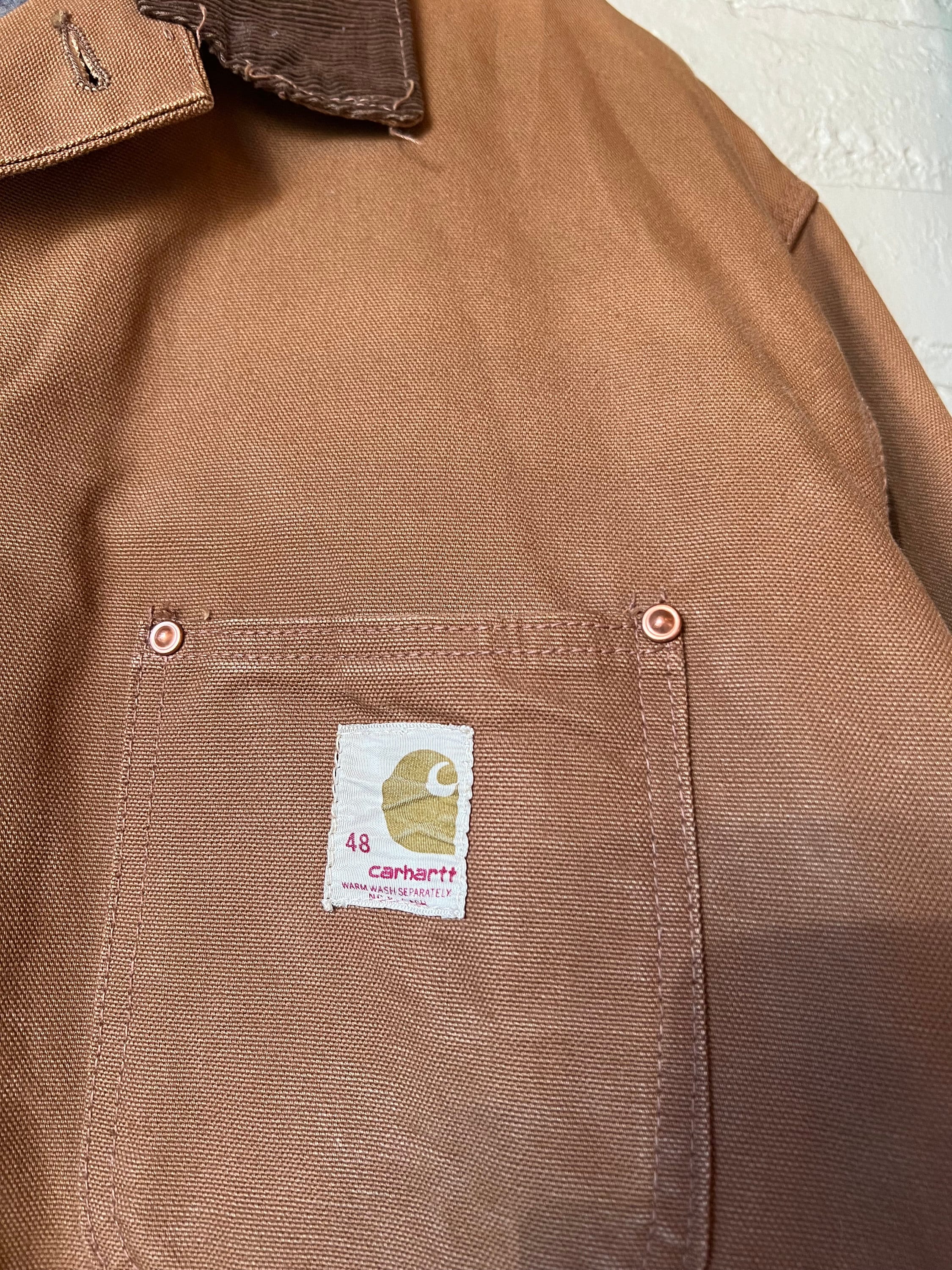XL, 1970s Carhartt Blanket Lined Chore Jacket, Workwear XL, 1970s Carhartt Blanket Lined Chore Jacket, Workwear