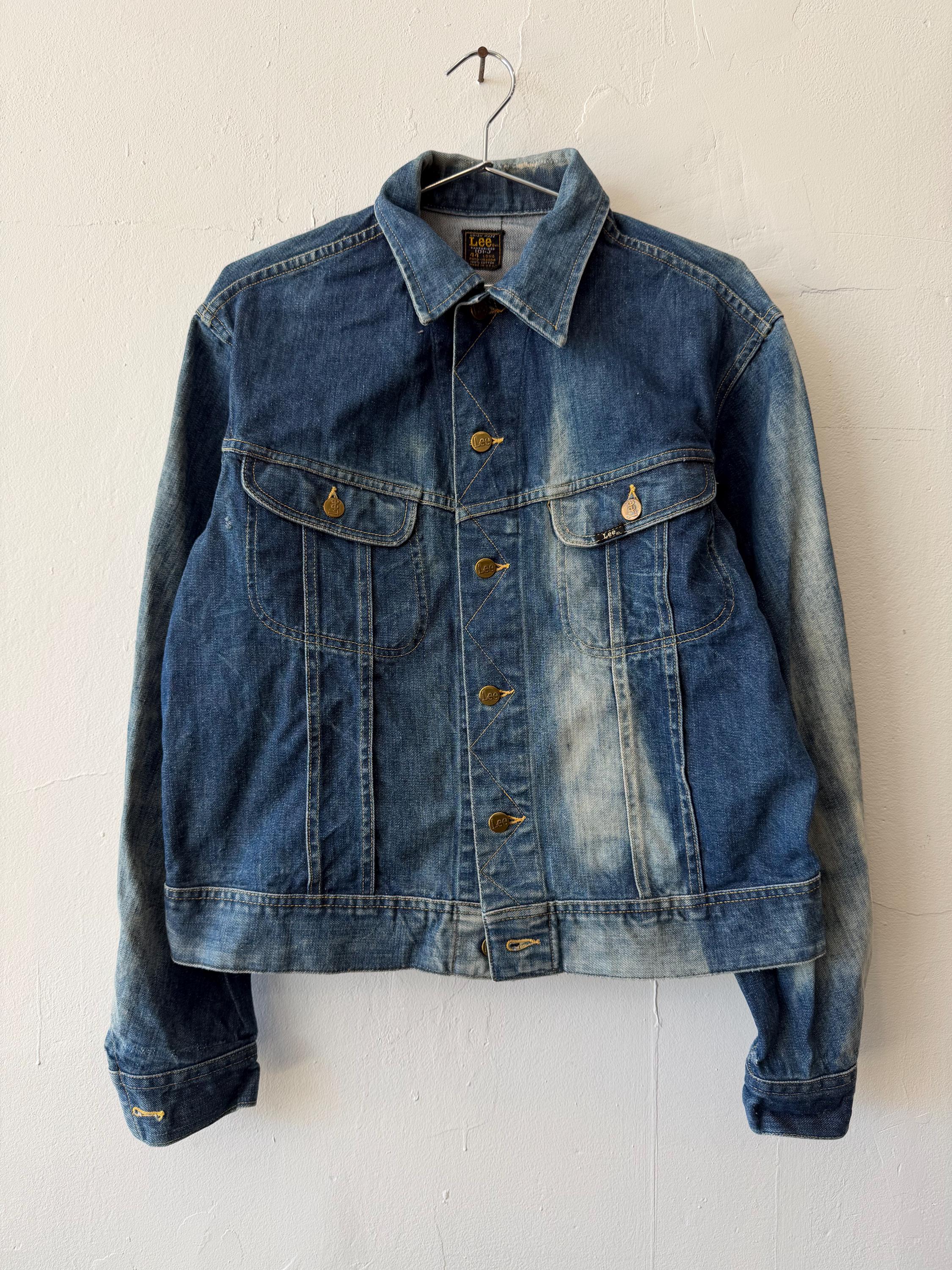 Vintage 1960s 1970s LEE 101J Sun Faded Denim Jacket - Etsy