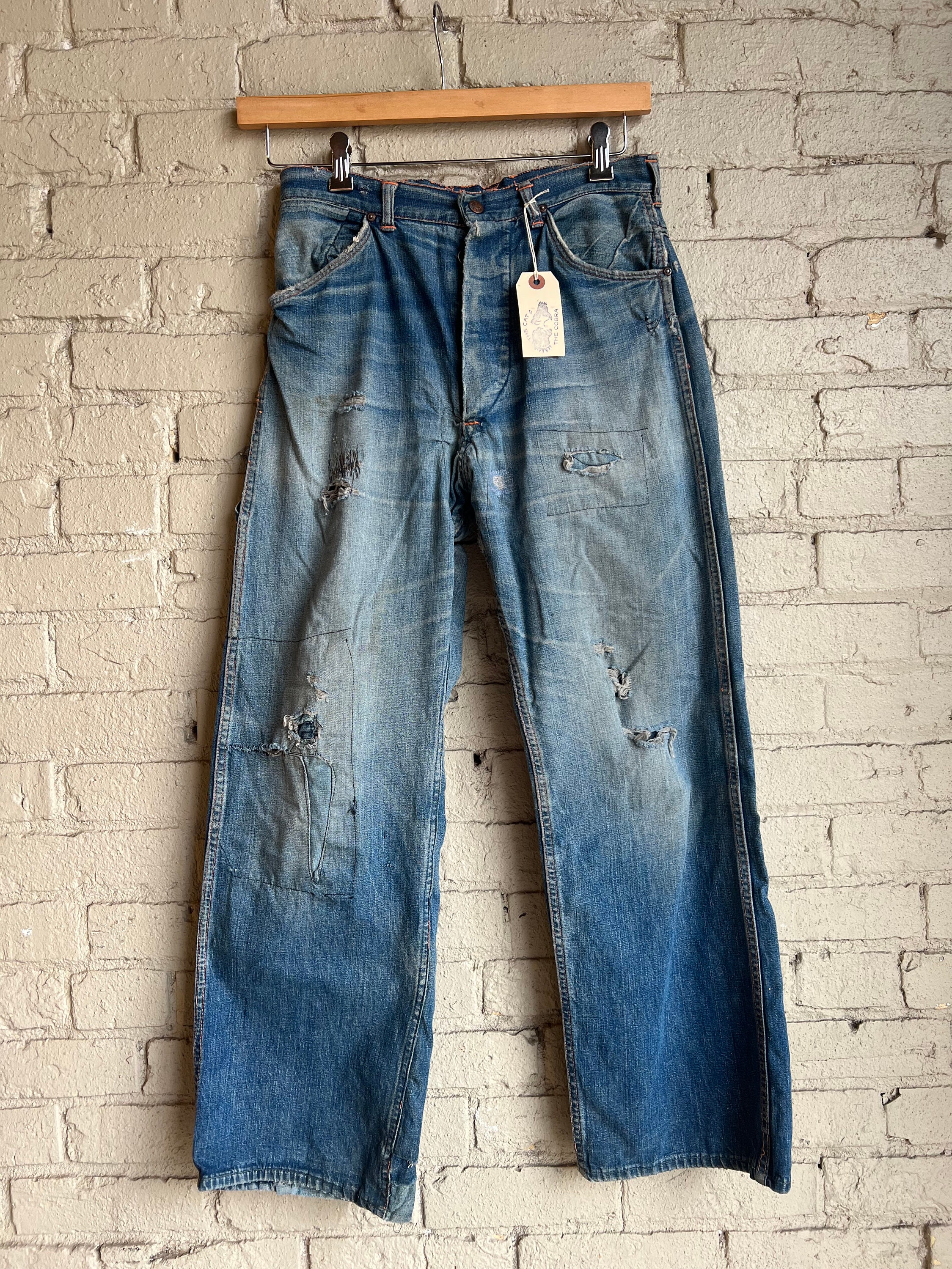 パンツ 50s BICMAC denim work pants 50s BICMAC denim work pants