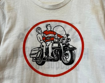 Small, 1960s Harley Davidson T-Shirt, Champion, 1950s - G