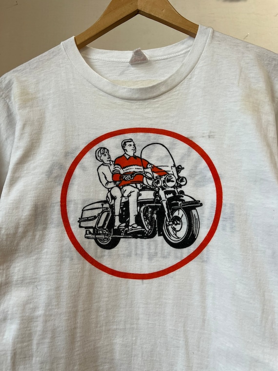 Small, 1960s Harley Davidson T-Shirt, Champion, 19