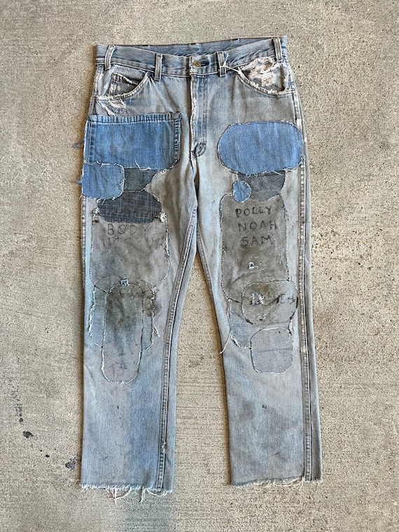 パンツ 60s 70s store brand KEY saddle king s-l1200.jpg