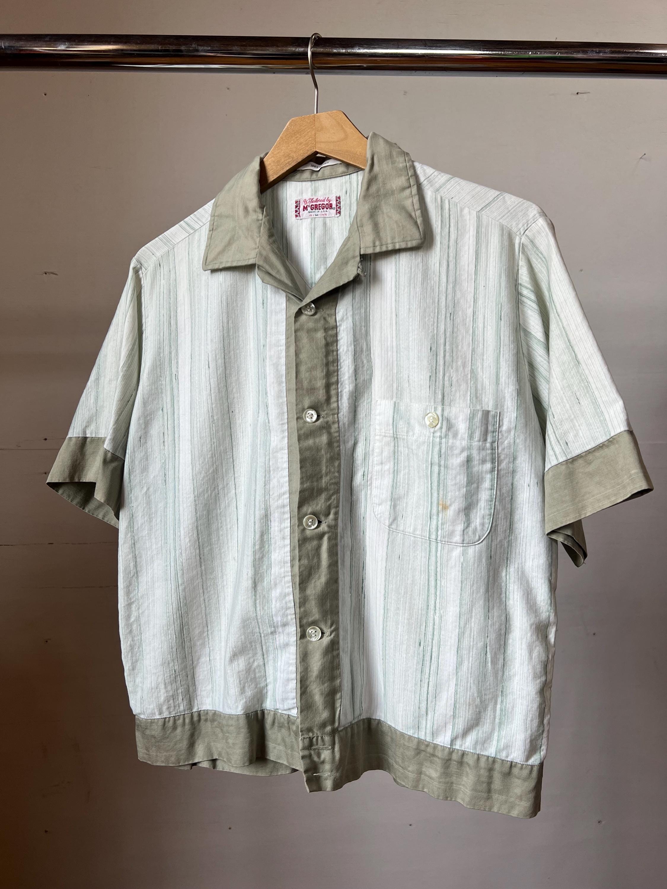 Vintage Medium, 1950s Mcgregor Cotton Short Sleeve Shirt
